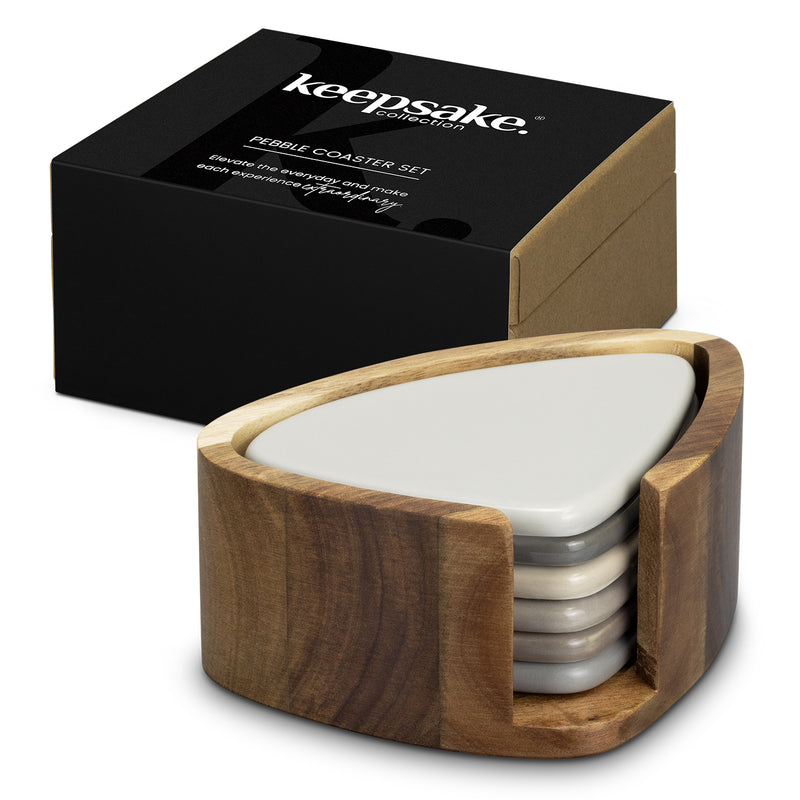 Trends 122314 Keepsake Pebble Coaster Set