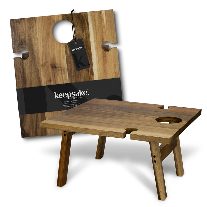 Trends 122316 Keepsake Folding Wine Table