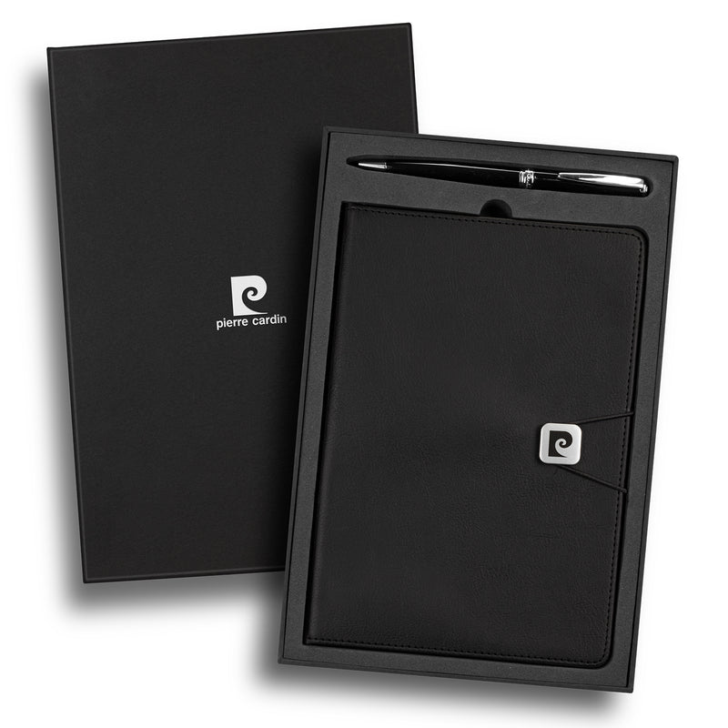 Trends 122401 Pierre Cardin Biarritz Notebook and Pen Gift Set – Set