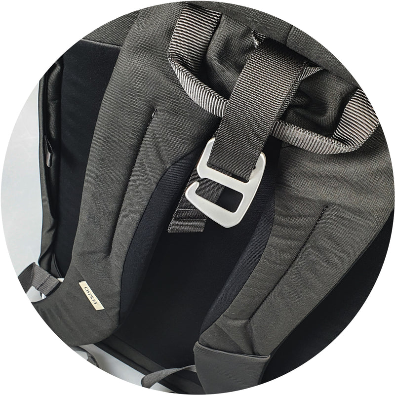 Trends 122430 Osprey Arcane Roll Top Backpack – Strap Detail
