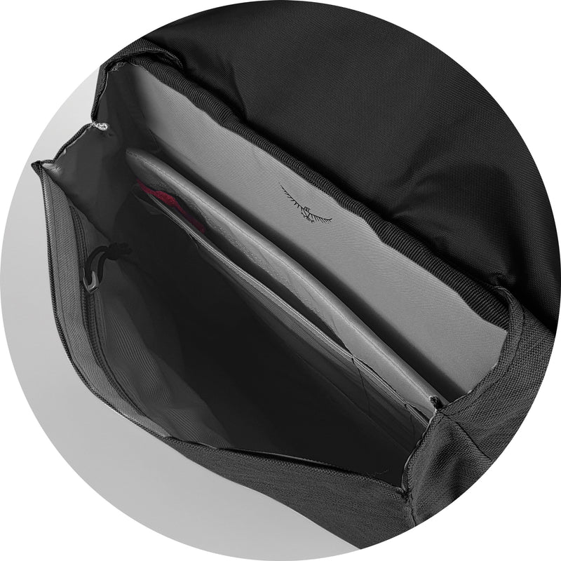 Trends 122431 Osprey Arcane Flap Backpack – Inside Detail
