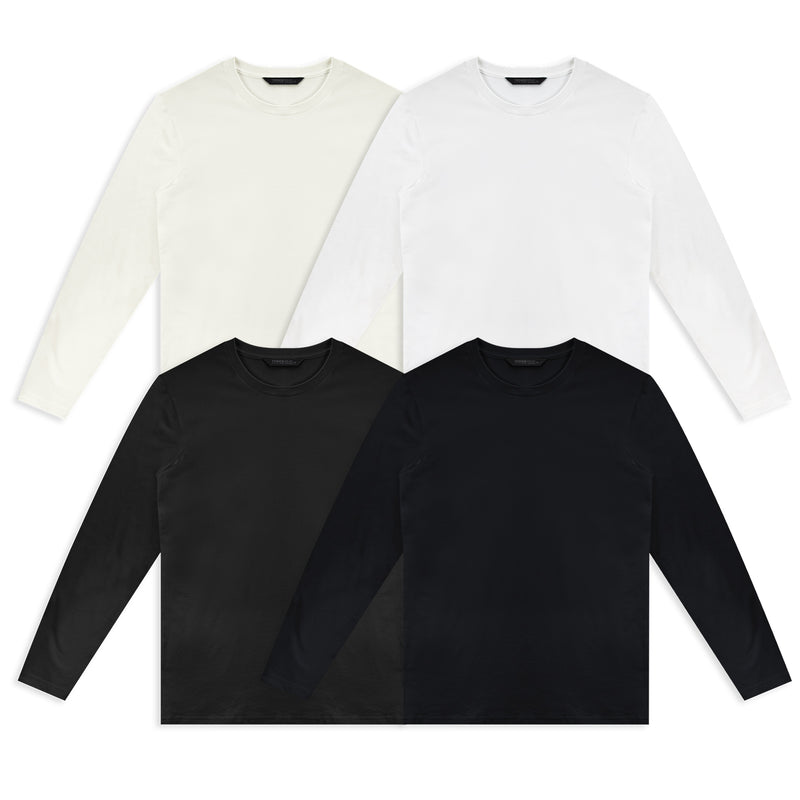 Trends 122458 TRENDSWEAR Harlow Men's Long Sleeve Crew – Colour Range