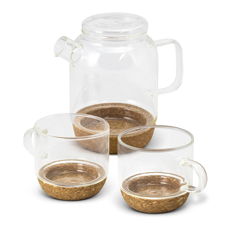 Trends 122474 Keepsake Onsen Tea Set – Natural/Clear