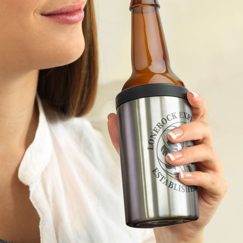 Trends 122952 Brewski Vacuum Stubby Cooler – Feature