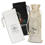 Trends 123019 Cotton Wine Drawstring Bag