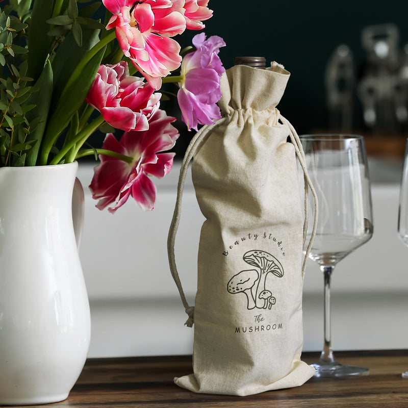 Trends 123019 Cotton Wine Drawstring Bag – Feature
