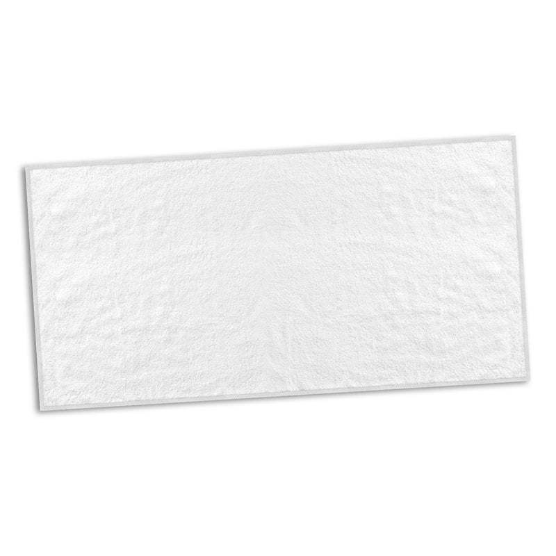 Trends 123076 Dune Beach Towel - Full Colour – White - Back