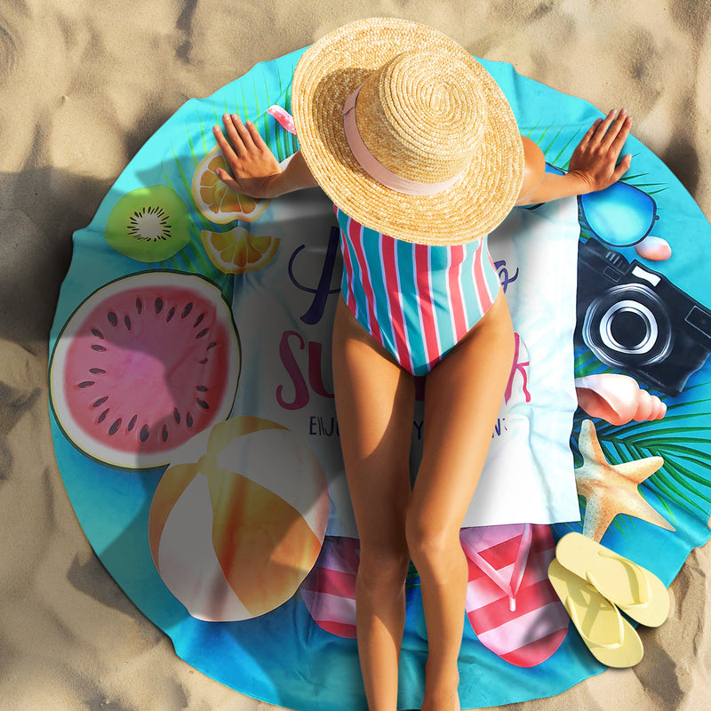 Trends 123080 Paradiso Beach Towel - Full Colour – Feature