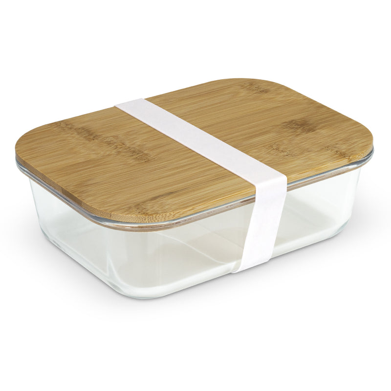 Trends 123101 NATURA Iris Glass Lunch Box – Natural/Clear