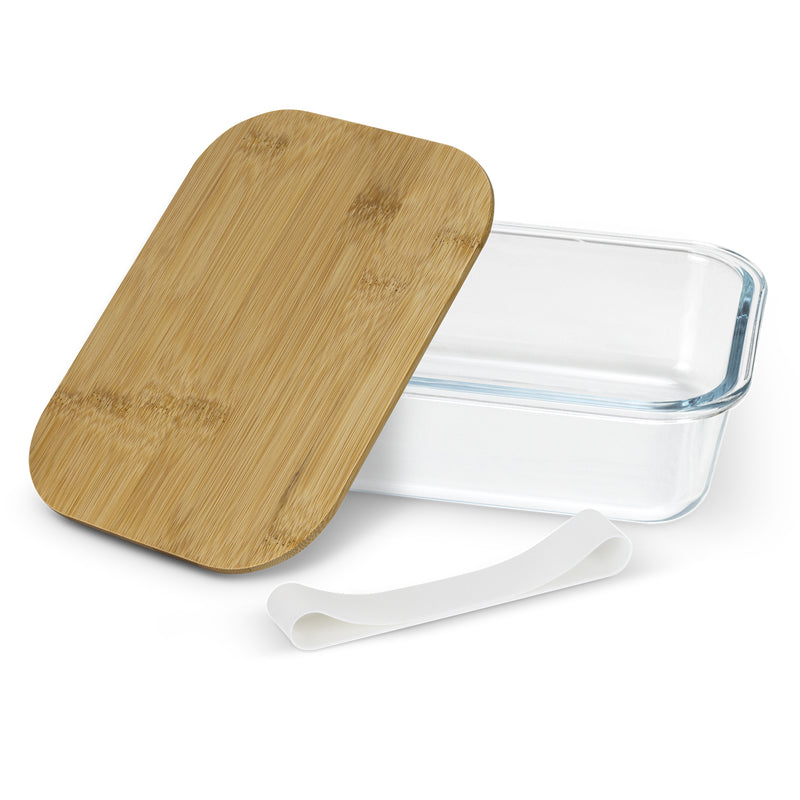 Trends 123101 NATURA Iris Glass Lunch Box – Open