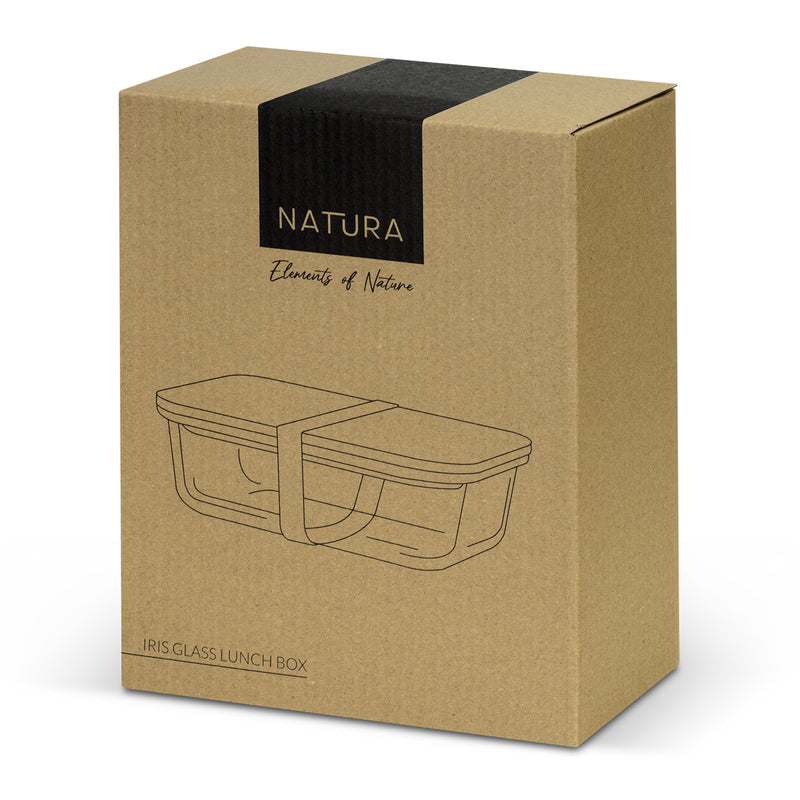 Trends 123101 NATURA Iris Glass Lunch Box – Gift Box