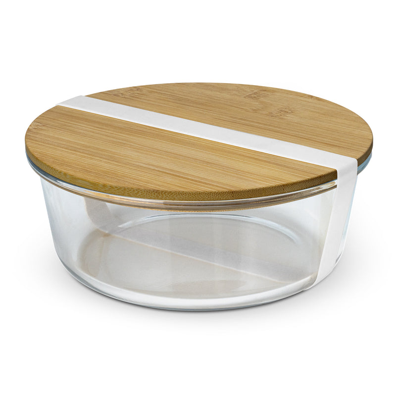 Trends 123102 NATURA Iris Glass Food Container – Natural/Clear