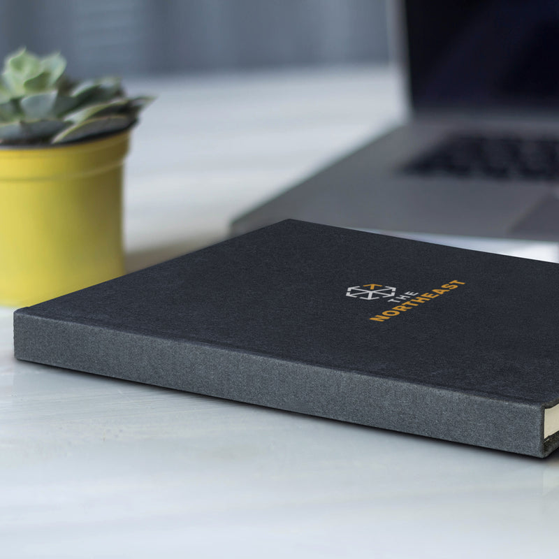 Trends 123146 Recycled Cotton Hard Cover Notebook – Feature