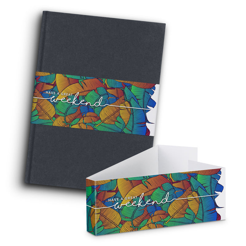 Trends 123146 Recycled Cotton Hard Cover Notebook – Belly Band