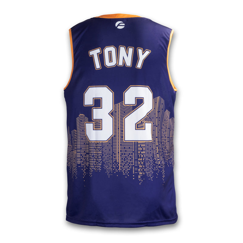 Trends 123333 Custom Mens Basketball Top – Back