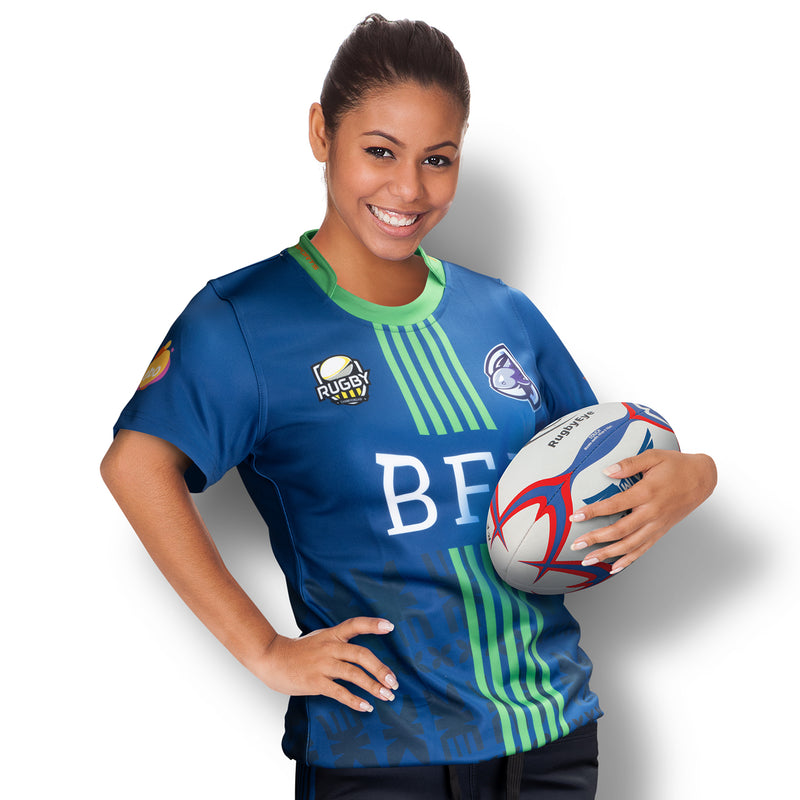 Trends 123353 Custom Womens Rugby T-Shirt