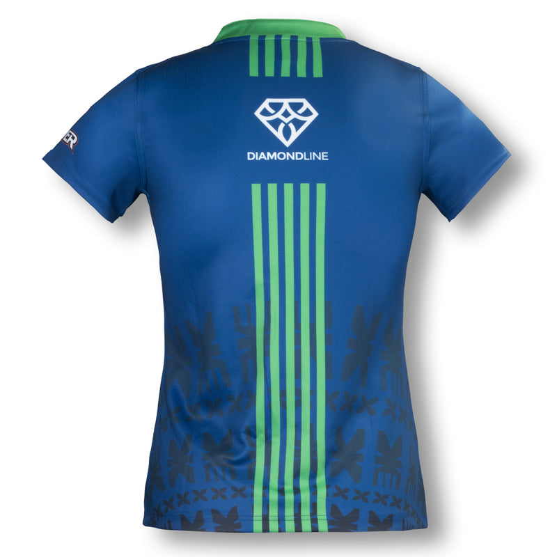 Trends 123353 Custom Womens Rugby T-Shirt – Back