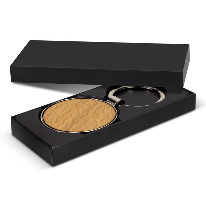 Trends 123549 Santo Key Ring - Round – Silver - Gift Box