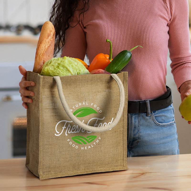 Trends 123580 Monza Starch Jute Tote Bag – Feature