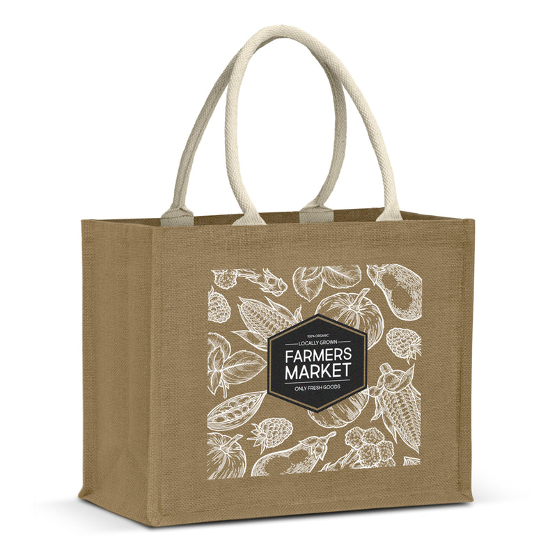 Trends 123581 Torino Starch Jute Tote Bag