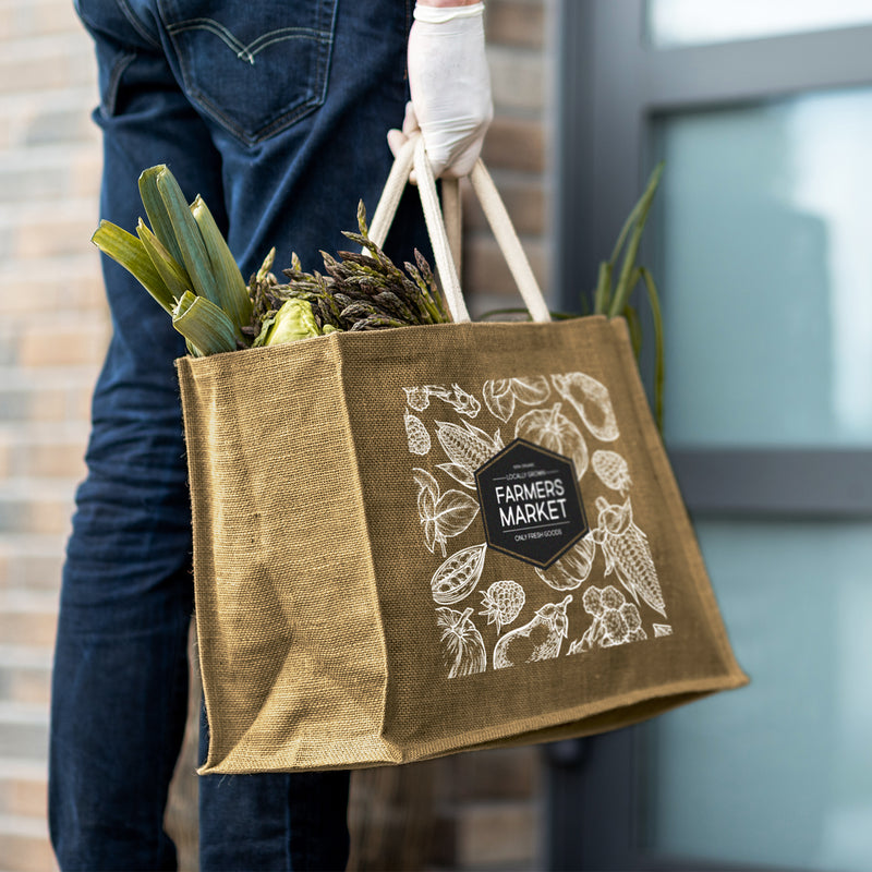 Trends 123581 Torino Starch Jute Tote Bag – Feature