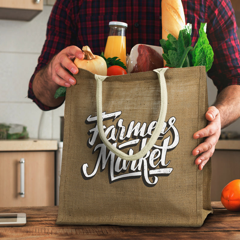 Trends 123582 Lanza Starch Jute Tote Bag – Feature