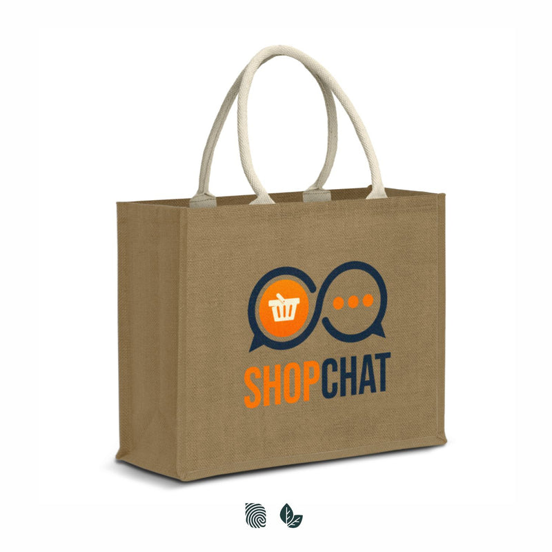 Trends 123583 Modena Starch Jute Tote Bag – Impact Aware