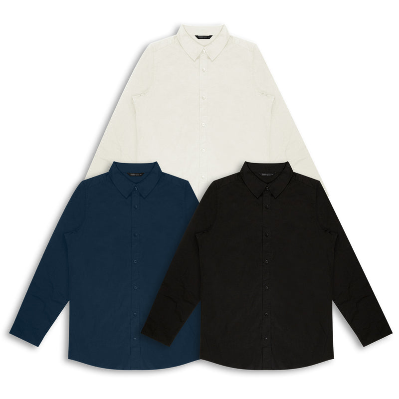 Trends 123607 TRENDSWEAR Parker Men's Poplin Shirt – Colour Range
