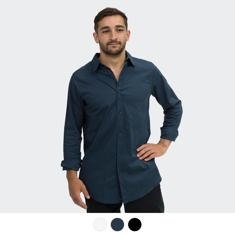 Trends 123607 TRENDSWEAR Parker Men's Poplin Shirt