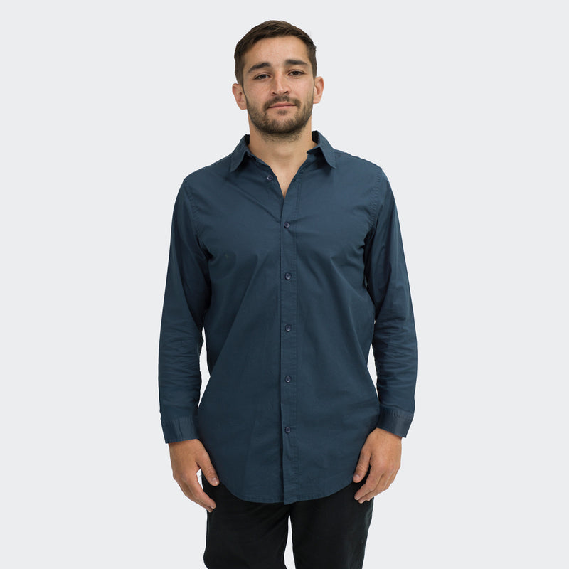 Trends 123607 TRENDSWEAR Parker Men's Poplin Shirt – Front