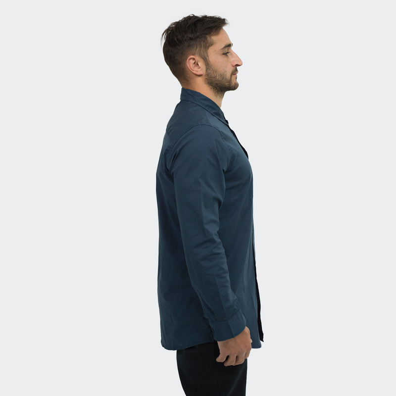 Trends 123607 TRENDSWEAR Parker Men's Poplin Shirt – Side