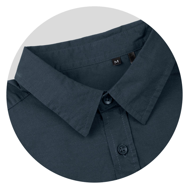 Trends 123607 TRENDSWEAR Parker Men's Poplin Shirt – Detail