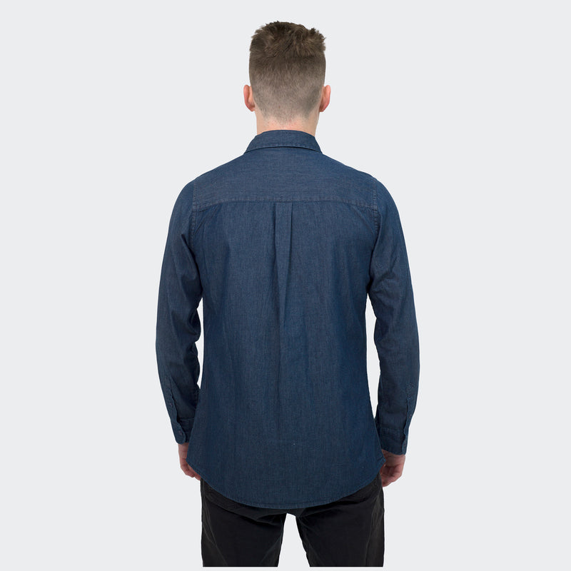 Trends 123609 TRENDSWEAR Chester Men's Denim Shirt – Back