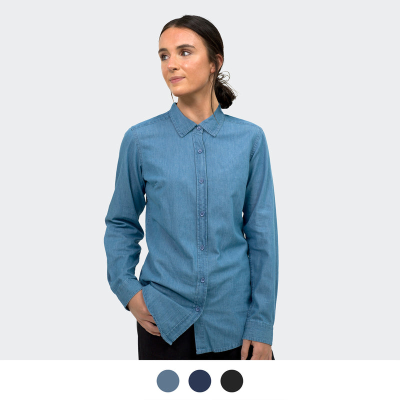 Trends 123610 TRENDSWEAR Chester Women's Denim Shirt