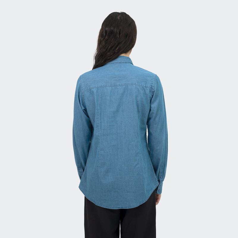 Trends 123610 TRENDSWEAR Chester Women's Denim Shirt – Back