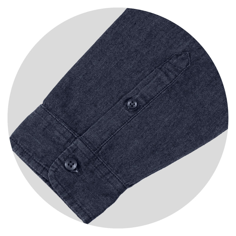 Trends 123610 TRENDSWEAR Chester Women's Denim Shirt – Detail