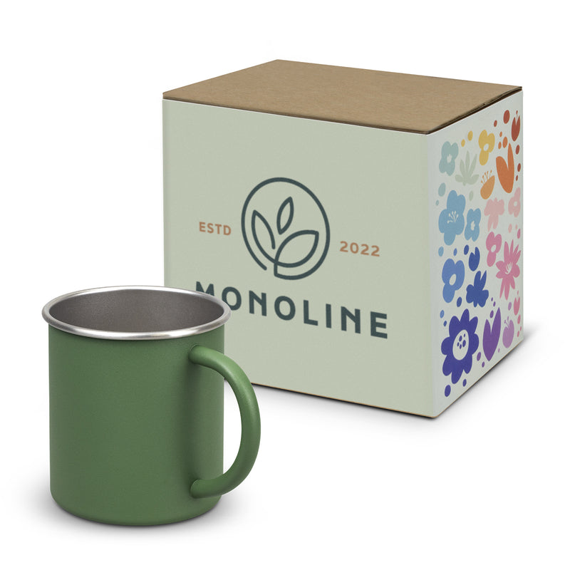 Campster Stainless Steel Mug - with 1 Colour print