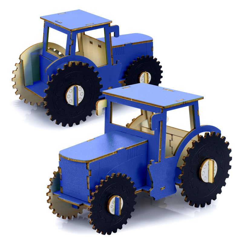 Trends 124026 BRANDCRAFT Tractor Wooden Model – Feature