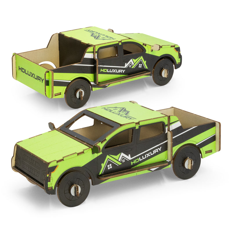 Trends 124027 BRANDCRAFT UTE Wooden Model – Assembled