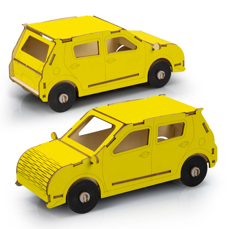 Trends 124028 BRANDCRAFT Hatchback Car Wooden Model – Default Digital Template