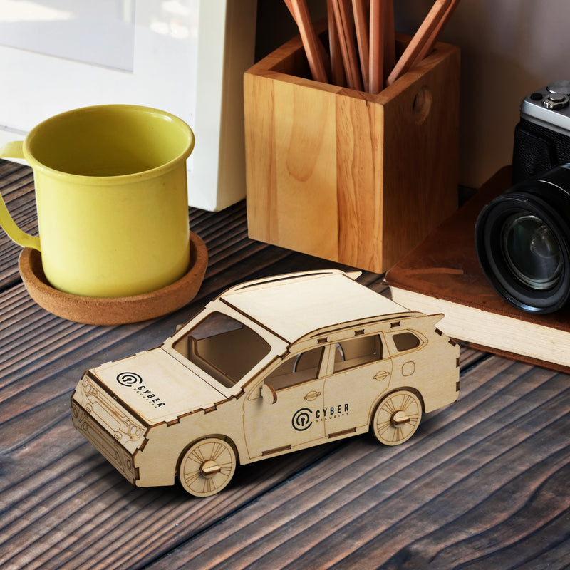Trends 124029 BRANDCRAFT SUV Wooden Model – Feature