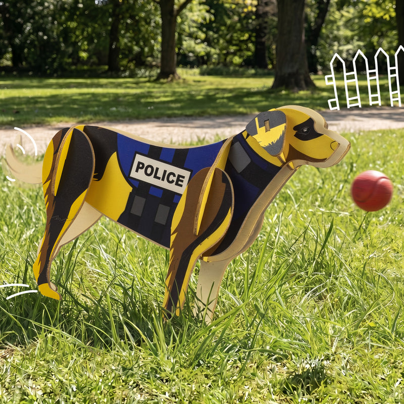 Trends 124042 BRANDCRAFT Dog Wooden Model – Feature