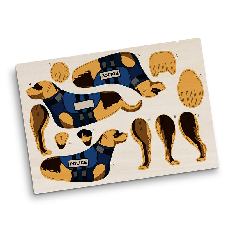 Trends 124042 BRANDCRAFT Dog Wooden Model – Direct Digital