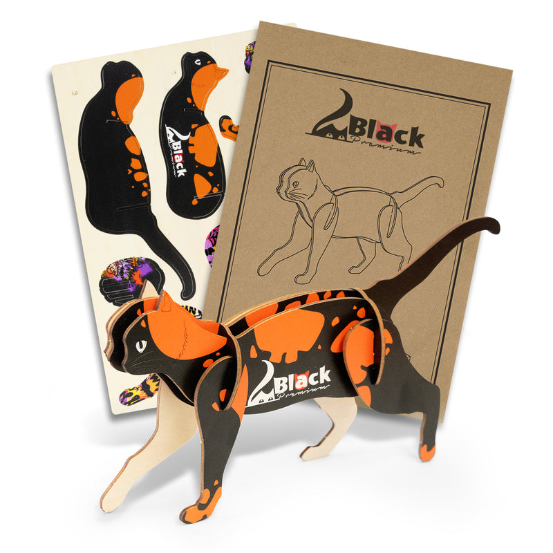 Trends 124043 BRANDCRAFT Cat Wooden Model