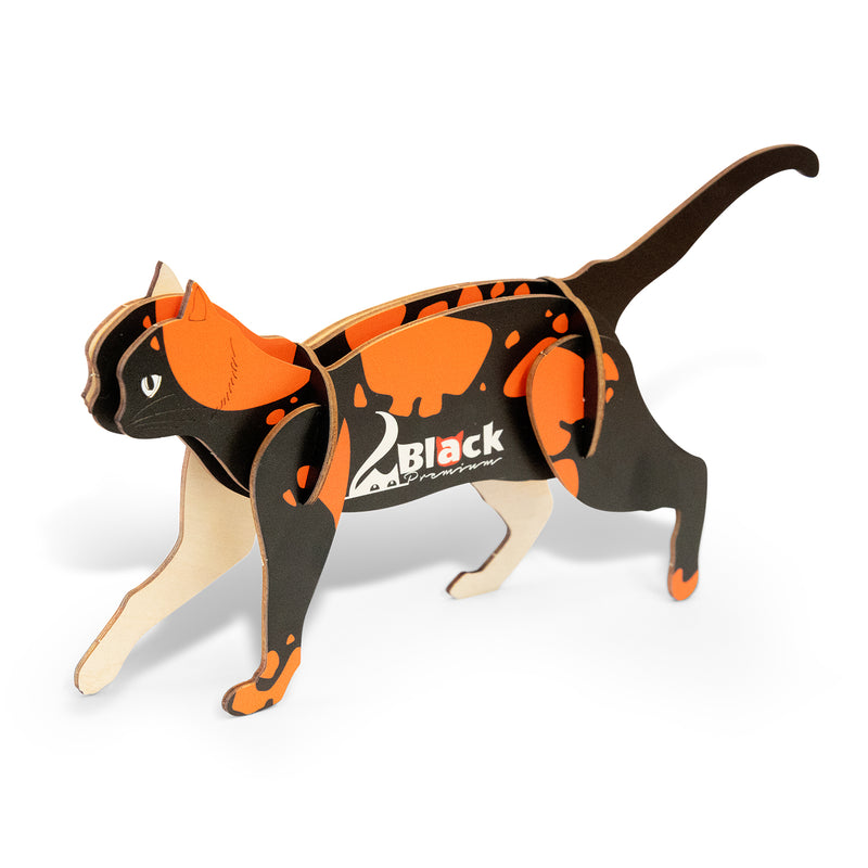 Trends 124043 BRANDCRAFT Cat Wooden Model – Left Side
