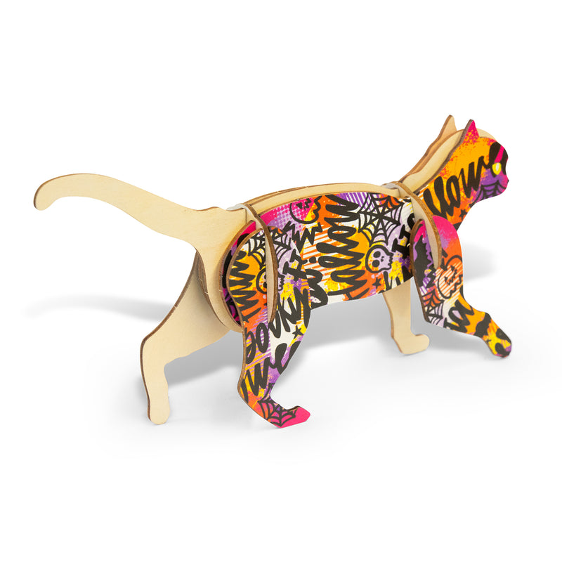 Trends 124043 BRANDCRAFT Cat Wooden Model – Right Side