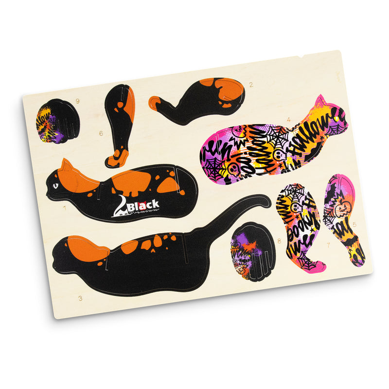 Trends 124043 BRANDCRAFT Cat Wooden Model – Direct Digital