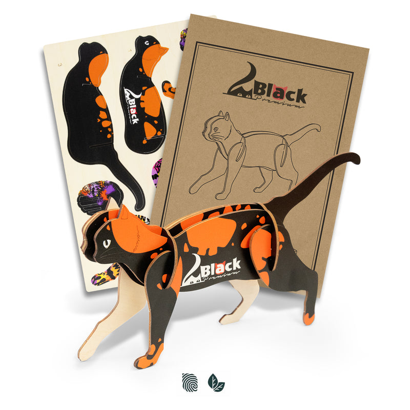 Trends 124043 BRANDCRAFT Cat Wooden Model – Impact Aware