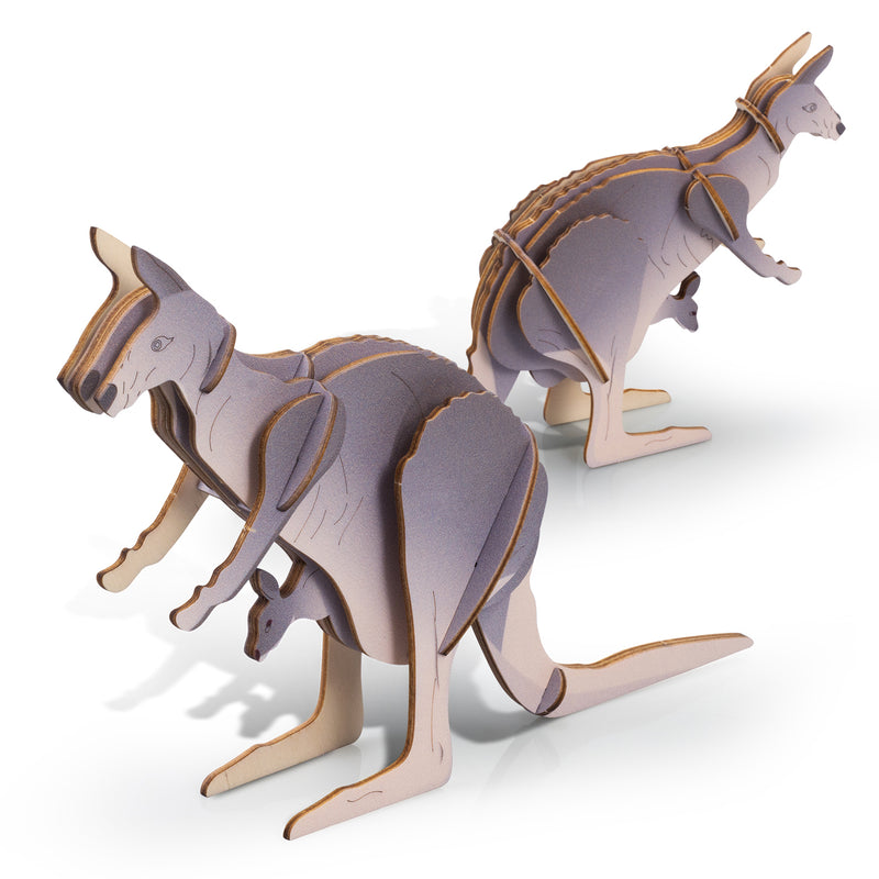 Trends 124044 BRANDCRAFT Kangaroo Wooden Model – Default Digital Template