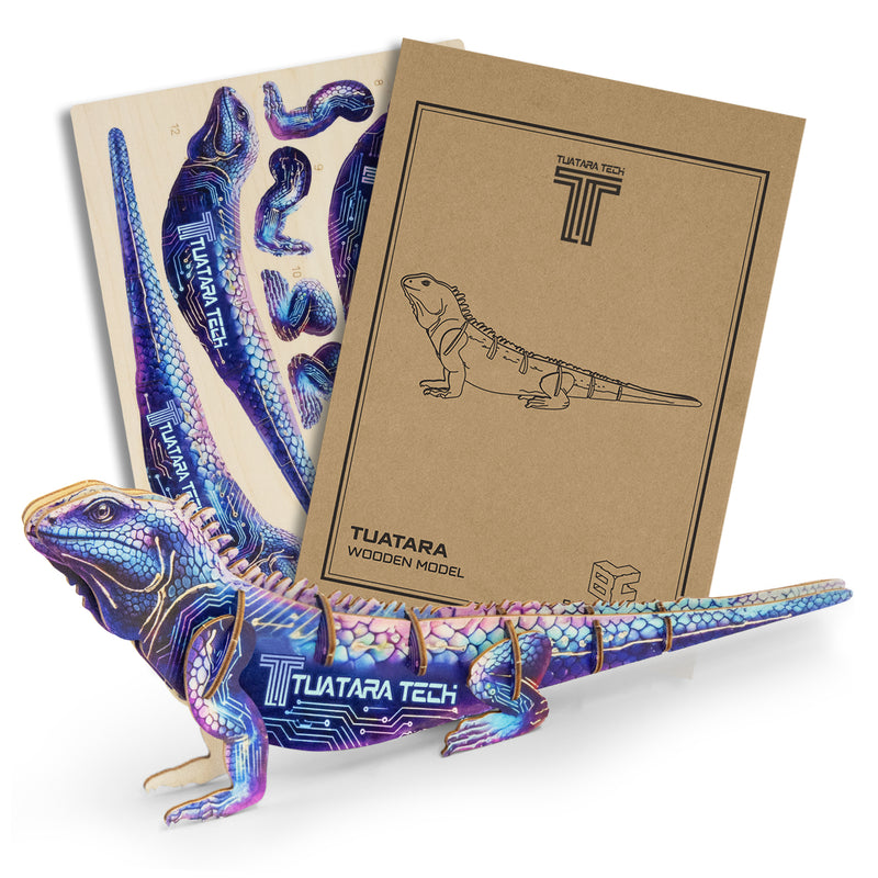 Trends 124046 BRANDCRAFT Tuatara Wooden Model